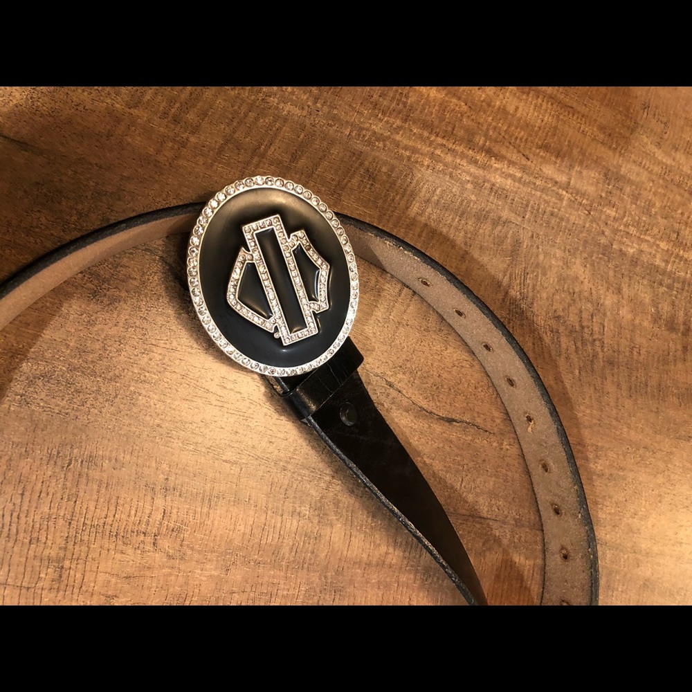 Harley Davidson buckle & belt